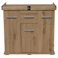 Szafka pod Akwarium Proste Solid 80x35x75cm Dąb Artisan