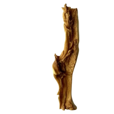 IDEAPET Gryzak dla Psa Skóra Wołowa Miodowa 30cm Naturalny Smakołyk