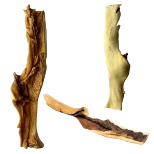 IDEAPET Gryzak dla Psa Skóra Wołowa Miodowa 30cm Naturalny Smakołyk Kość
