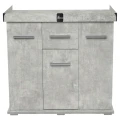 Szafka pod Akwarium Proste Solid 80x35x75cm Beton