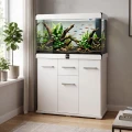 Szafka pod Akwarium Proste Solid 80x35x75cm Biała