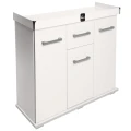 Szafka pod Akwarium Proste Solid 80x35x75cm Biała