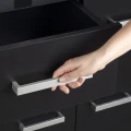 Szafka pod Akwarium Proste Solid 80x35x75cm Czarna