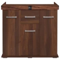 Szafka pod Akwarium Proste Solid 80x35x75cm Orzech