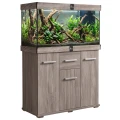 Szafka pod Akwarium Proste Solid 80x35x75cm Dąb Truflowy