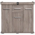 Szafka pod Akwarium Proste Solid 80x35x75cm Dąb Truflowy