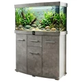 Szafka pod Akwarium Profilowane Owalne Solid 100x40x75cm Beton