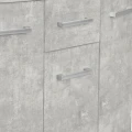 Szafka pod Akwarium Profilowane Owalne Solid 100x40x75cm Beton