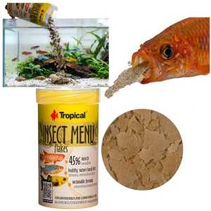 TROPICAL Pokarm dla Ryb INSECT MENU FLAKES 100ML/20G 70443
