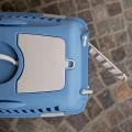 TRANSPORTER Zolux GULLIVER 3 DLA PSA KOTA KRÓLIKA 61x40x38cm do 12kg Plastik NIEBIESKI