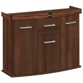 Szafka pod Akwarium Profilowane Owalne Solid 100x40x75cm Orzech