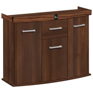 Szafka pod Akwarium Profilowane Owalne Solid 100x40x75cm Orzech