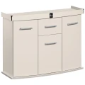 Szafka pod Akwarium Profilowane Owalne Solid 100x40x75cm Szampański