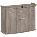 Szafka pod Akwarium Profilowane Owalne Solid 100x40x75cm Dąb Truflowy