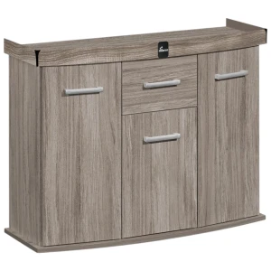 Szafka pod Akwarium Profilowane Owalne Solid 100x40x75cm Dąb Truflowy