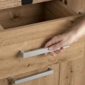 Szafka pod Akwarium Proste Solid 100x40x75cm Dąb Artisan