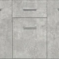 Szafka pod Akwarium Proste Solid 100x40x75cm Beton