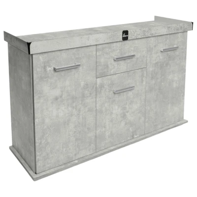 Szafka pod Akwarium Proste Solid 100x40x75cm Beton