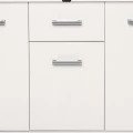 Szafka pod Akwarium Proste Solid 100x40x75cm Biała