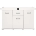 Szafka pod Akwarium Proste Solid 100x40x75cm Biała