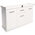 Szafka pod Akwarium Proste Solid 100x40x75cm Biała