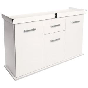 Szafka pod Akwarium Proste Solid 100x40x75cm Biała