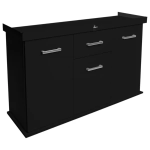 Szafka pod Akwarium Proste Solid 100x40x75cm Czarna