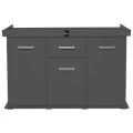Szafka pod Akwarium Proste Solid 100x40x75cm Grafit