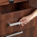 Szafka pod Akwarium Proste Solid 100x40x75cm Orzech