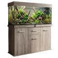 Szafka pod Akwarium Proste Solid 100x40x75cm Dąb Truflowy