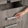 Szafka pod Akwarium Proste Solid 100x40x75cm Dąb Truflowy