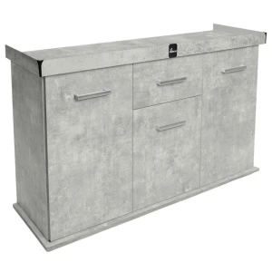 Szafka pod Akwarium Proste Solid 100x50x75cm Beton