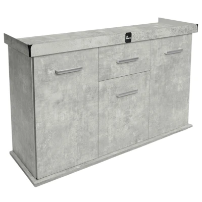 Szafka pod Akwarium Proste Solid 100x50x75cm Beton