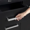 Szafka pod Akwarium Proste Solid 100x50x75cm Czarna