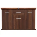 Szafka pod Akwarium Proste Solid 100x50x75cm Orzech