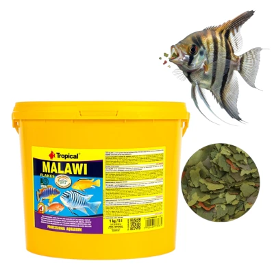 TROPICAL MALAWI Pokarm Płatki dla Pielęgnic 5L/1KG 73387