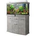 Szafka pod Akwarium Profilowane Owalne Solid 120x40x75cm Beton