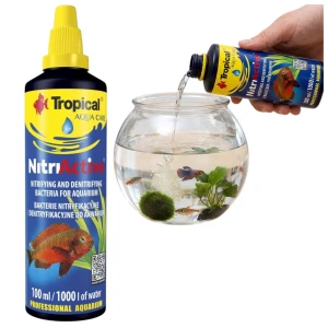 TROPICAL NITRI-ACTIVE 100ml Bakterie Nitryfikacyjne i Denitryfikacyjne do Akwarium 34374