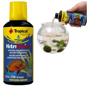 TROPICAL NITRI-ACTIVE 250ml Bakterie Nitryfikacyjne i Denitryfikacyjne do Akwarium 34375