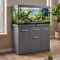 Szafka pod Akwarium Profilowane Owalne Solid 120x40x75cm Grafit