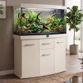 Szafka pod Akwarium Profilowane Owalne Solid 120x40x75cm Szampański