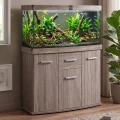 Szafka pod Akwarium Profilowane Owalne Solid 120x40x75cm Dąb Truflowy