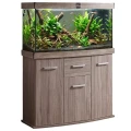 Szafka pod Akwarium Profilowane Owalne Solid 120x40x75cm Dąb Truflowy