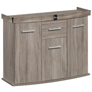 Szafka pod Akwarium Profilowane Owalne Solid 120x40x75cm Dąb Truflowy