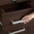 Szafka pod Akwarium Profilowane Owalne Solid 120x40x75cm Wenge