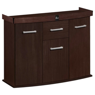 Szafka pod Akwarium Profilowane Owalne Solid 120x40x75cm Wenge