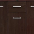 Szafka pod Akwarium Profilowane Owalne Solid 120x40x75cm Wenge
