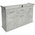 Szafka pod Akwarium Proste Solid 120x40x75cm Beton