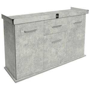 Szafka pod Akwarium Proste Solid 120x40x75cm Beton