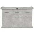 Szafka pod Akwarium Proste Solid 120x40x75cm Beton